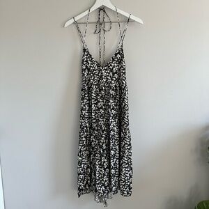 Millibon Black Floral Dress Size M